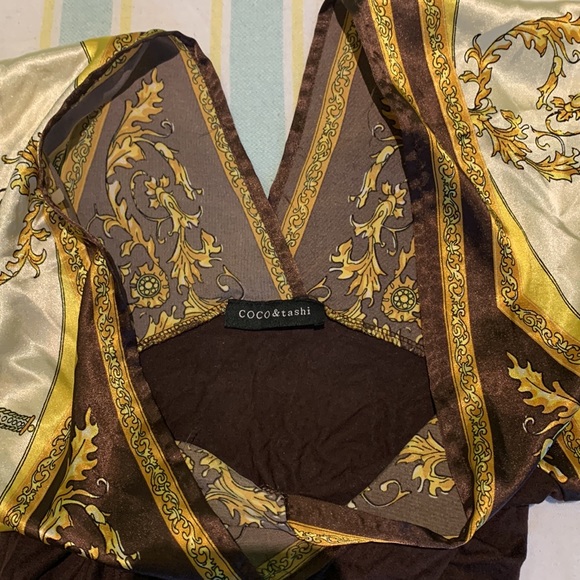 Silk Bebe triangle top + cute top - Picture 4 of 9